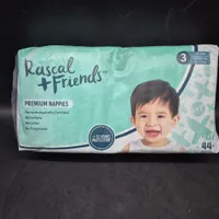 Windeln Rascal & Friends Premium Windeln Größe 3 6-11kg Monatsbox 264 Stück TOP