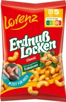 Lorenz Peanut Curls Classic Przekąska kukurydziana z mielonymi orzeszkami ziemnymi 120g