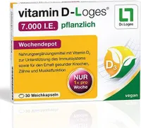 Vitamin D-Loges 7.000 I.E. pflanzlich Wochendepot 30 St