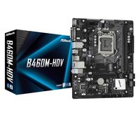 ASRock B460M-HDV - Intel - LGA 1200 - Intel® Celeron® - Intel® Core™ i3 - Intel Core i5 - Intel Core