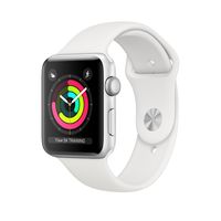 Apple Watch Series 3 GPS 42mm Silver Alu White Sport Band