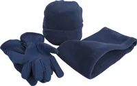 Result Winter Essentials -  Polartherm Zubehörsatz PC7133 (L) (Marineblau)
