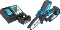 Makita DUC 101 RG01 Akku Astsäge 18 V 10 cm Brushless + 1x Akku 6,0 Ah + Ladegerät