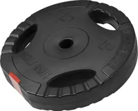 Gorilla Sports Kotúč potiahnutý plastom, výplň cement, 10 kg
