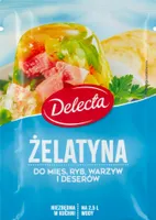 Delecta Gelatine für Fleisch, Fisch, Gemüse und Desserts 50 G