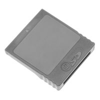 vhbw SD Kartenadapter kompatibel mit Nintendo GameCube, Wii Spielekonsole - SD Speicherkarten Konverter Grau