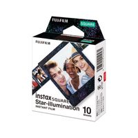 Fujifilm instax SQUARE Star Illumni WW 1, Farbe:Schwarz