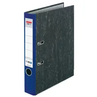 herlitz 5141403 maX.file nature Folder niebieski marmurkowy karton 5,0 cm DIN A4