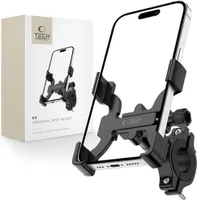 Uchwyt Tech-Protect V3 rowerowy na telefon na kierownicę - czarny