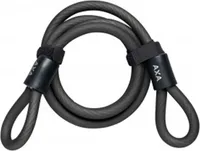 AXA 59900001SC Schlaufenkabel Länge 120cm, Ø10mm, schwarz
