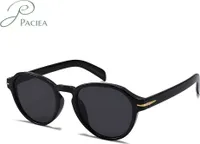 Sonnenbrille Damen Herren UV Schutz Outdoor Vollrand Schwarz