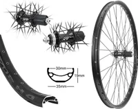 Bärwinkels Hinterrad 29 Zoll DH30 Disc schwarz Shimano XT M8000 Centerlock 8-10 fach 30-622