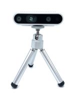 Intel RealSense Tiefenkamera D435i - Webkamera - 3D - Outdoor - Indoor - Farbe - 1920 x 1080 - USB-C, weiß