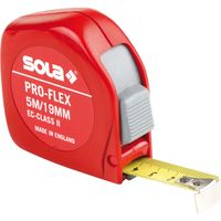 Sola Rollmeter Pro-Flex PF, 5 m 50027801 (Bandmaß Bandmass Stahlbandmaß)