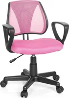 hjh OFFICE Kinderdrehstuhl KIDDY CD Schreibtischstuhl für Kinder höhenverstellbar mit Armlehnen Stoff