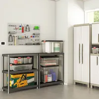 Úložný box Moover XL s kolieskami, 60 l, čierny transparent