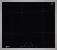 Neff T36BD60N1 - Čierna - Nerezová oceľ - Integrovaná - Zónová indukčná varná doska - Sklokeramika - 4 zóny(