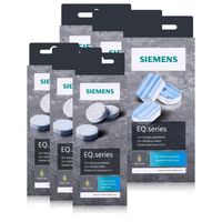 3x Siemens EQ.series Pflegeset Entkalker TZ80002A & Reinigungstabletten TZ80001A