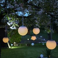 2er LED Solarleuchte Kugelleuchte Gartenleuchte Multicolor Warmweiss oder K0X9 