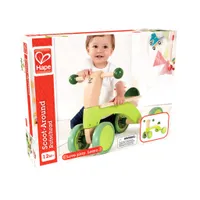 Hape drewniany rowerek z płozami pojazd z płozami rowerek biegowy dla maluchów szepczące koła