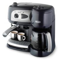 De’Longhi BCO 260.CD.1, Kombi-Kaffeemaschine, 2,6 l, Kaffeepad, Gemahlener Kaffee, Schwarz