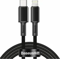 Baseus USB Typ C Kabel - Lightning Fast Charging Power Delivery 20 W 2 m schwarz (CATLGD-A01)