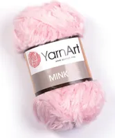 YarnArt Mink, Effektgarn, Flauschgarn, leami, leamigurumi 347 rosa