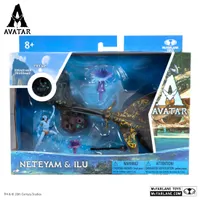 McFarlane Avatar Figúrky Disney- postavy Tsu'tey & Direhorse Svietiace
