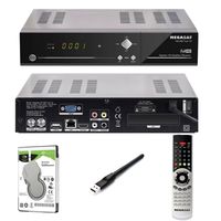 Megasat HD 935 Twin V2 HDTV Sat Receiver USB PVR ready + 2 TB Festplatte + Wlan USB