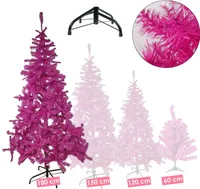 LEX Künstlicher Weihnachtsbaum inkl. Ständer, Farbe Lila, 180 cm