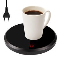 Ohřívač šálků Ohřívač nápojů Ohřívač kávy s elektrickou ohřívací deskou na čaj kávu mléko Ohřívač kávy s euro zástrčkou pro kancelářské a domácí použití