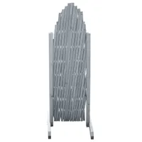 vidaXL Rankgitter Massivholz Tanne 1,8x1 m Grau