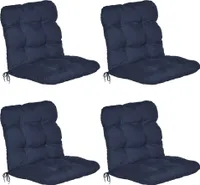 Beautissu 4er Set Niederlehner Auflage Flair NL 100x50x8 cm