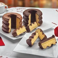 KuchenMeister Baumkuchen mit Vollmilchschokolade und Marzipan 300g