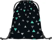 Baagl Turnbeutel für Junge,  Schuhbeutel für Kinder, Schule und Kindergarten Sportbeutel, Sportrucksack, Gymsack (Tria)