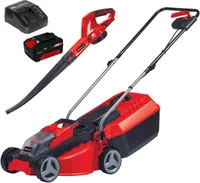 Einhell Rasenmäher-Laubbläser-Set GE-CM 3018 Li CL, 18V Akku 3 Ah