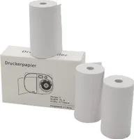 Fine Life Pro Termálny papier na tlač pre detský fotoaparát P01B, 3 rolky 57x30 mm,termálne papiere, papierový film s nulovým atramentom,okamžitá tlač