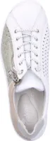 Rieker Damen Halbschuh Sneaker Leder L7465, Größe:40 EU, Farbe:Weiß