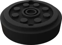 DEUBA® Gummiauflage klein Wagenheber Universal Ø39,5mm rutschfest Gummipad Wagenheberaufnahme Auto PKW Rangierwagenheber Stempelwagenheber Hebebühne