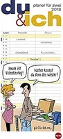 Butschkow Planer für zwei, du & ich - Kalender 2018