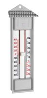 TFA Dostmann Maxima-Minima-Thermometer  Messbereich -40° bis +50°  grau  23 x 7,9 cm