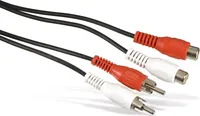 2 Cinchstecker/ 2 Cinchkupplung, 5m