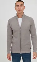 11 Project PRSteffan Herren Strickjacke Cardigan Feinstrick mit Stehkragen