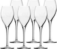 Taittinger Champagnerglas 6er Set 0,1l Eichstrich