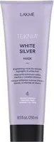 Lakmé Teknia White Silver Mask neutralisierende Haarmaske für platinblondes und graues Haar 250 ml