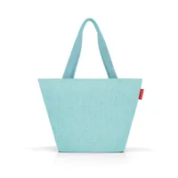 reisenthel shopper M, Einkaufstasche, Tragetasche, Schultertasche, Tasche, Polyestergewebe, Twist Ocean, 15 L, ZS4086