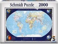 1000 Teile Schmidt Spiele Puzzle Illustrierte Deutschlandkarte 58330 