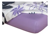 Dadka Jersey prostěradlo fialová 200x220x20 cm