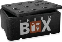 THERM BOX Styroporbox Klein 12BL Innen: 36x26x13cm 12-Liter Isolierbox Warmhaltebox Kühlbox Thermobehälter Wiederverwendbar