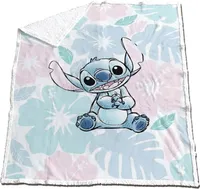 Disney Lilo und Stitch Coral Decke warme Kuscheldecke 130x170 cm